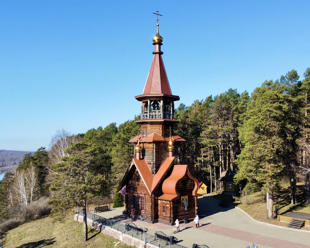 Церковь Кирилла и Мефодия в музее 
