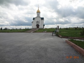 Старобачаты. Церковь Серафима Саровского