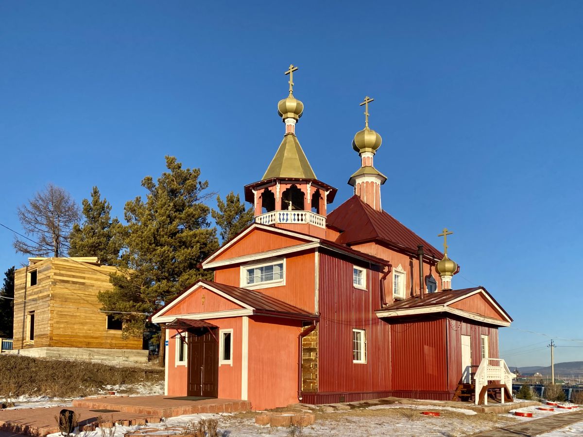 Церковь Уара Мученика, Тихоновка (Боханский район, Иркутская область). фасады, Вид с ЮЗ