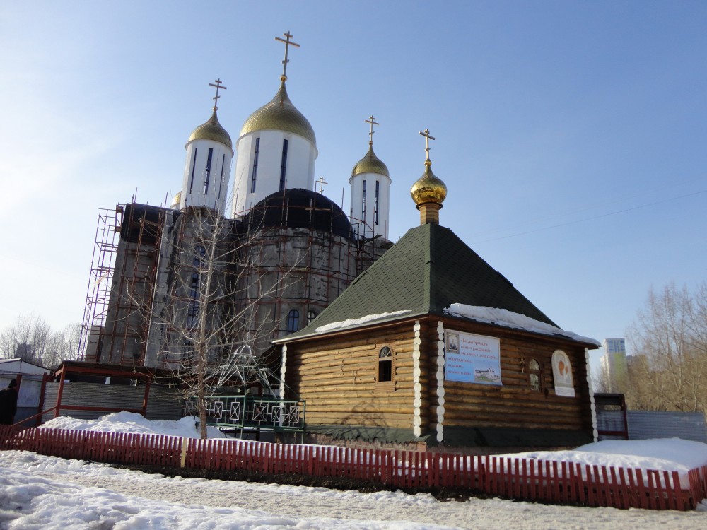 Уфа. Церковь Матроны Московской в Сипайлове (обыденная). фасады