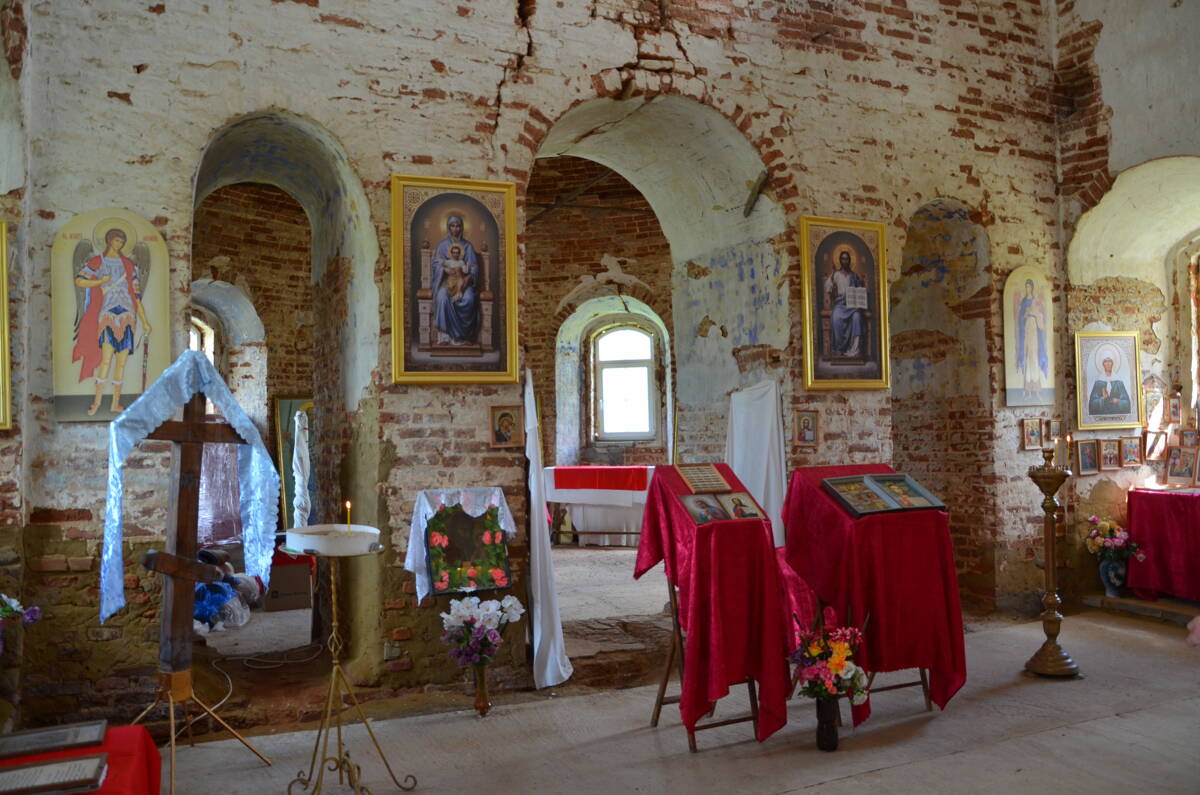 Церковь Параскевы Пятницы, Липяги (Лунинский район, Пензенская область). интерьер и убранство