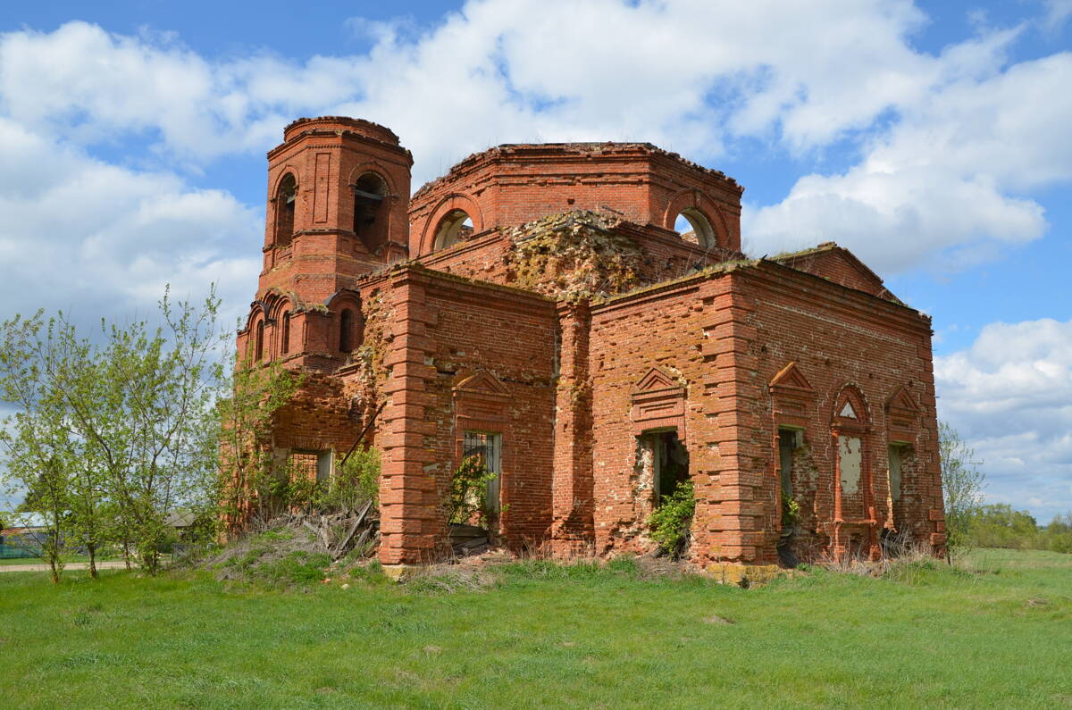 Церковь Михаила Архангела, Шукша (Лунинский район, Пензенская область). фасады, Видс юго-востока