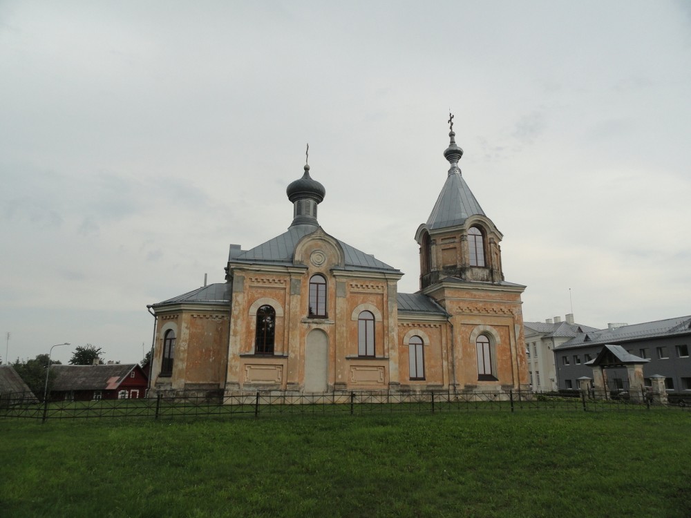Семелишкес. Церковь Николая Чудотворца. фасады