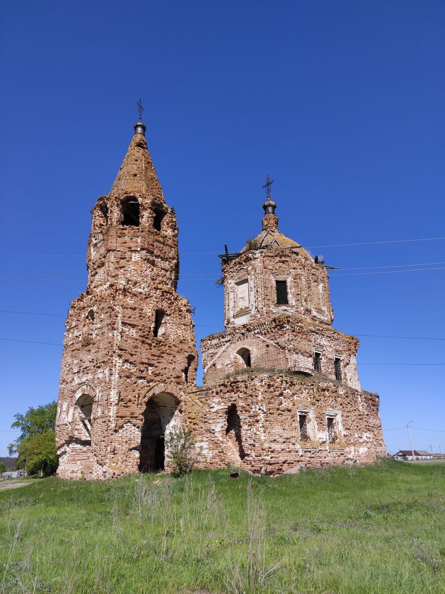 Церковь Рождества Пресвятой Богородицы, Луначарское (Лопатинский район, Пензенская область). фасады