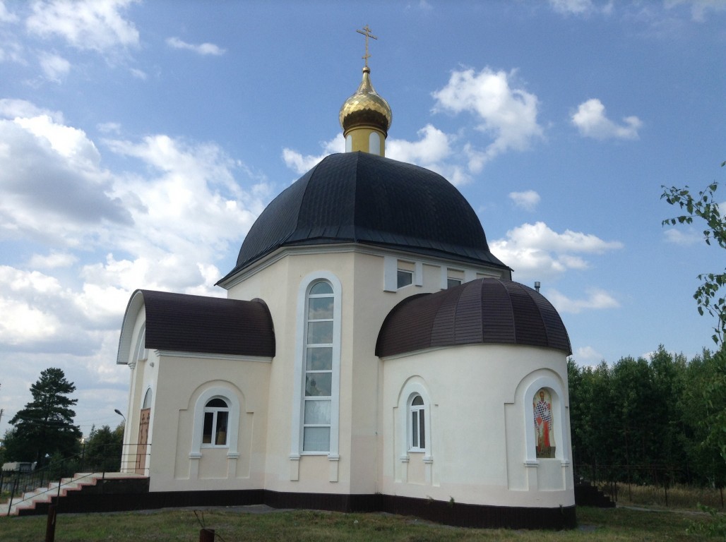 Храм-часовня Николая Чудотворца, Кузнецк (Кузнецкий район и г. Кузнецк, Пензенская область). фасады, Храм-часовня Николая Чудотворца при кладбище Зеленый Шум г. Кузнецк