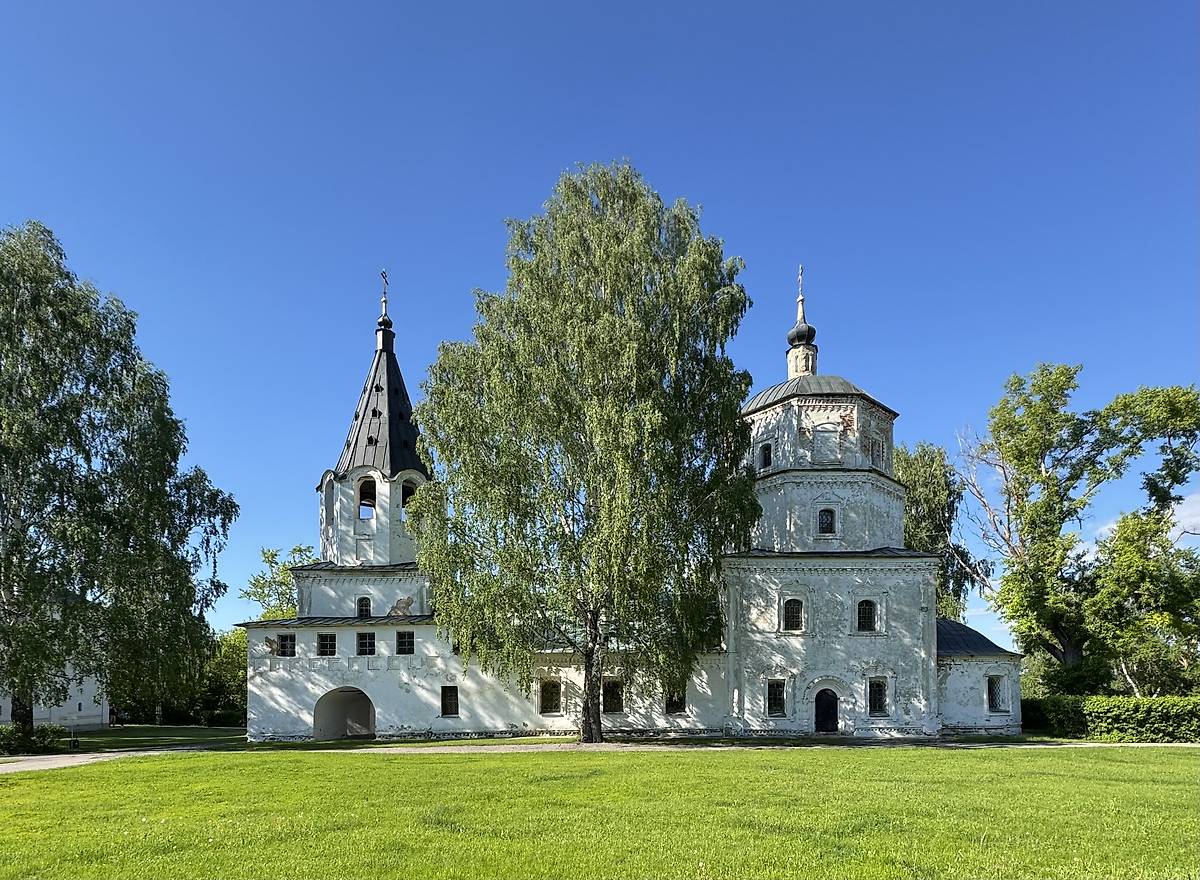 Вид с юга, фасады. Церковь Преображения Господня, Радищево (Кузнецкий район и г. Кузнецк, Пензенская область)