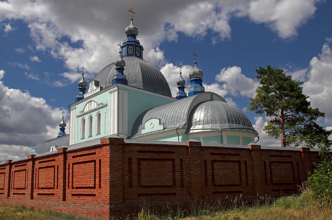 Трескино (Колышлей Деревянный). Церковь Рождества Христова. 