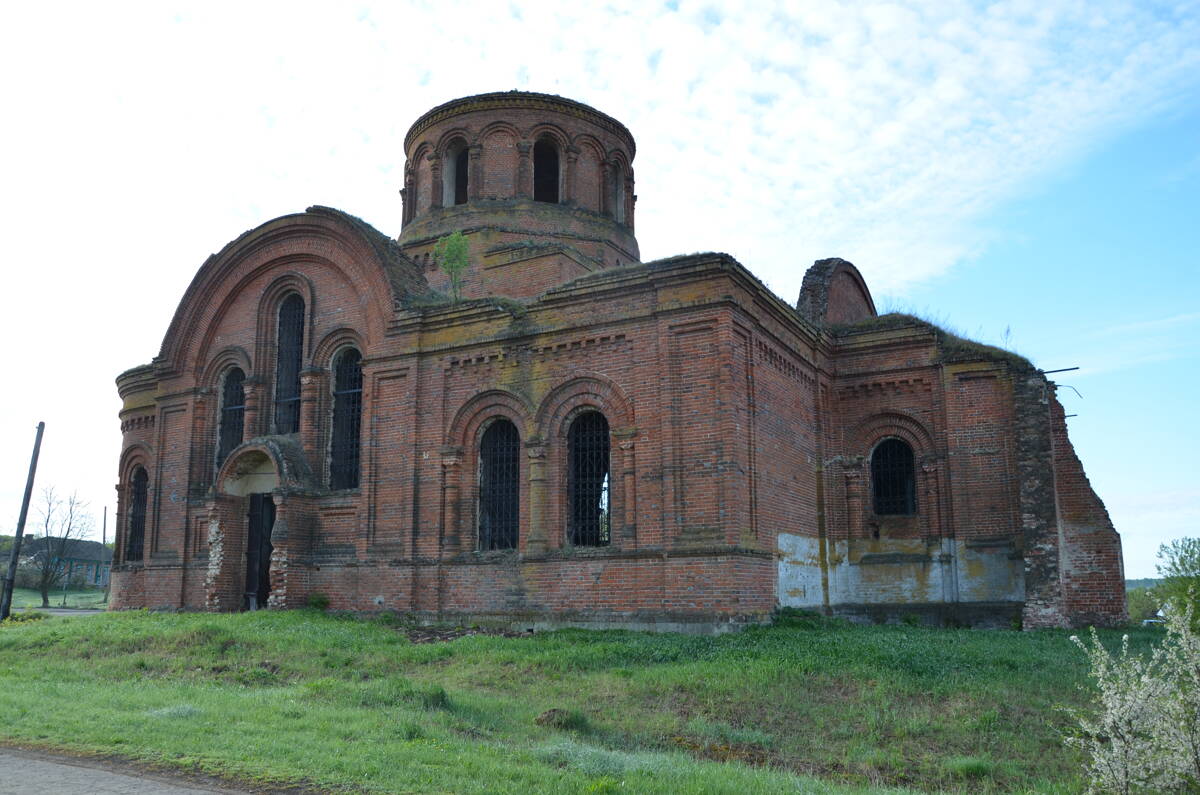 Церковь Михаила Архангела, Ростовка (Каменский район, Пензенская область). фасады, Вид с северо-запада
