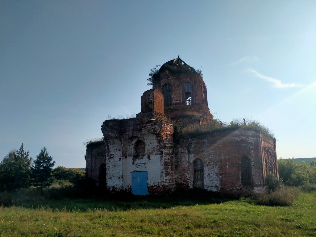 Церковь Казанской иконы Божией Матери, Скворечное (Каменский район, Пензенская область). фасады