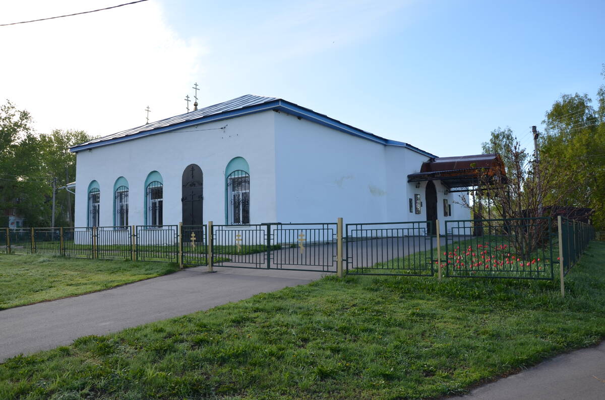 Церковь Сергия Радонежского, Головинщино (Каменский район, Пензенская область). фасады, Вид с северо-запада