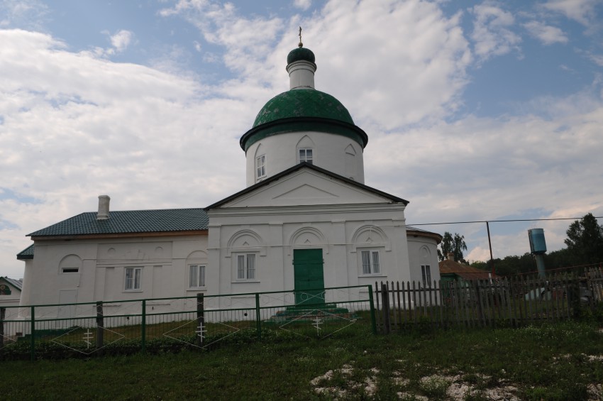 Головинская Варежка. Церковь Сергия Радонежского. фасады