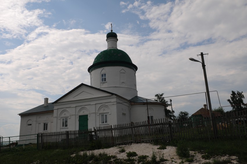 Головинская Варежка. Церковь Сергия Радонежского. фасады