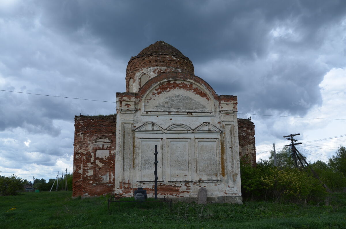 Церковь Стефана Савваита, Владыкино (Каменский район, Пензенская область). фасады, Восточный фасад