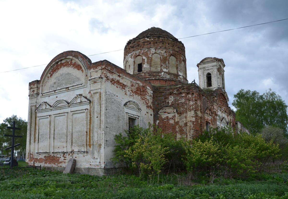 Церковь Стефана Савваита, Владыкино (Каменский район, Пензенская область). фасады, Вид с северо-востока