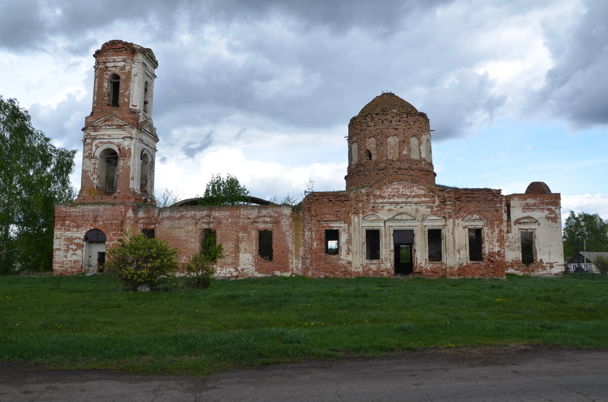 Церковь Стефана Савваита, Владыкино (Каменский район, Пензенская область). фасады, Южный фасад