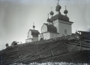 Храмовый комплекс Ольховского погоста. Церкви Спаса Преображения и Покрова Пресвятой Богородицы, Фотограф К.Ф. Некрасов; Госкаталог №17423133; http://onegaonline.ru/<br>, Андроновская, Каргопольский район, Архангельская область