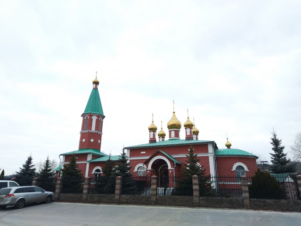 Церковь Серафима Саровского, Чаадаевка (Городищенский район, Пензенская область). общий вид в ландшафте