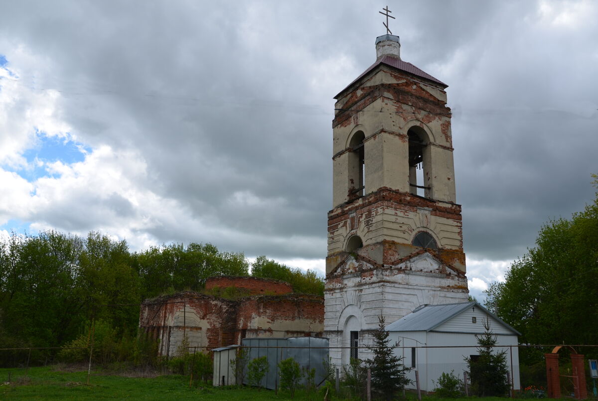 Церковь Михаила Архангела, Проказна (Бессоновский район, Пензенская область). фасады, Вид с северо-запада