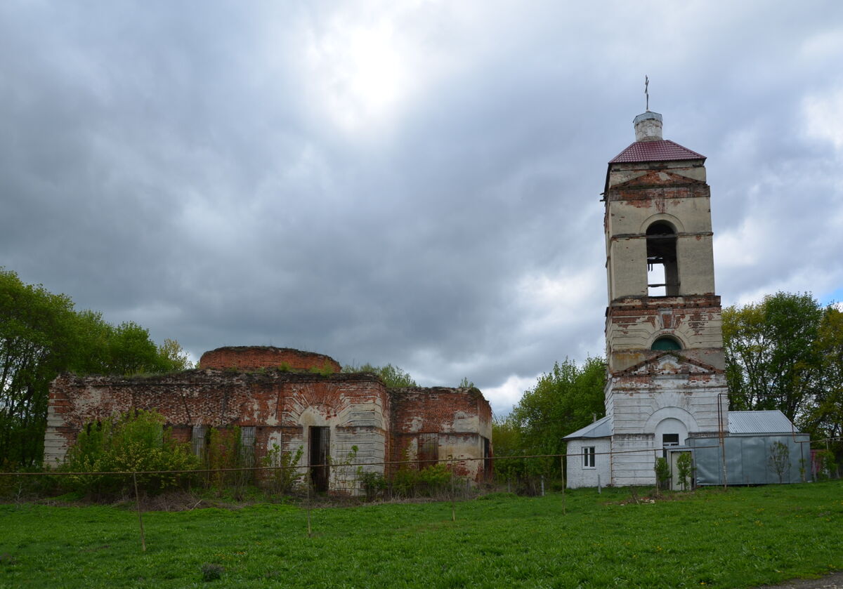 Церковь Михаила Архангела, Проказна (Бессоновский район, Пензенская область). фасады, Вид с севера