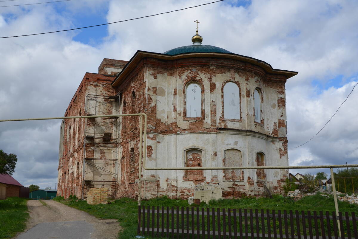 Церковь Троицы Живоначальной, Вазерки (Бессоновский район, Пензенская область). фасады