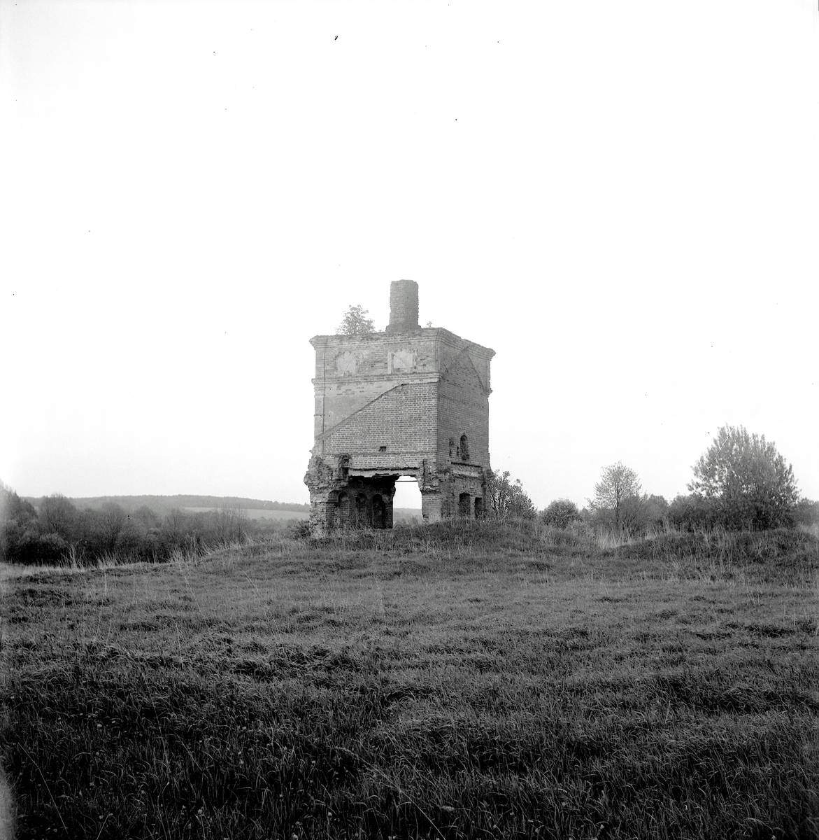 фасады. Церковь Положения ризы Христа Спасителя, Ризское (Вяземский район, Смоленская область)