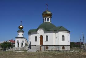 Евпатория. Церковь Луки (Войно-Ясенецкого) в микрорайоне Спутник-2