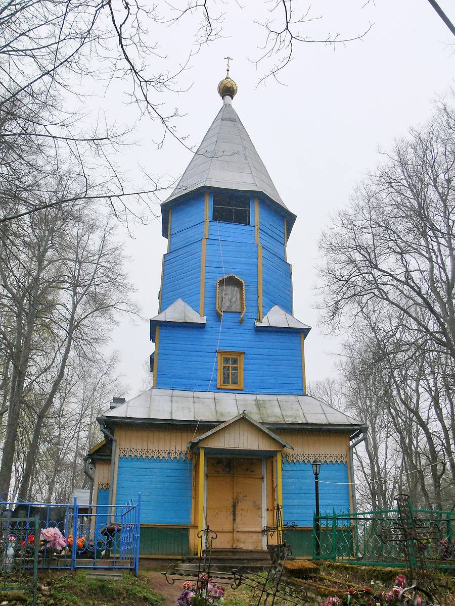 фасады. Церковь Николая Чудотворца, Зобки (Пыталовский район, Псковская область)