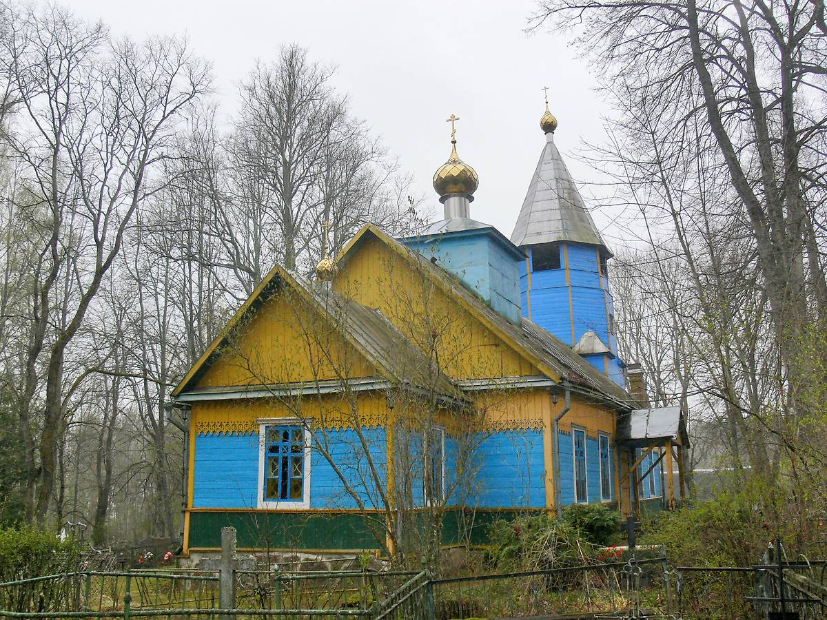 фасады. Церковь Николая Чудотворца, Зобки (Пыталовский район, Псковская область)