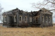 Церковь Сретения Господня (новая), вид с юго-запада<br>, Чекуево, Онежский район, Архангельская область