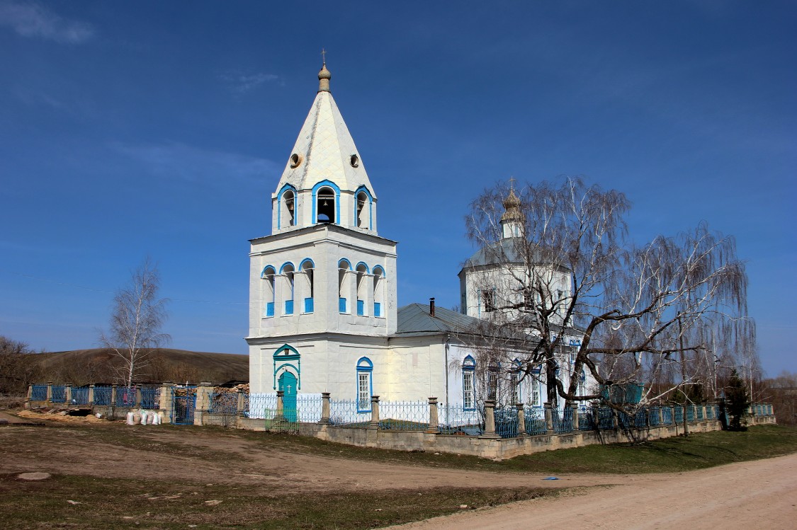 Старый Бурец. Церковь Владимирской иконы Божией Матери. фасады