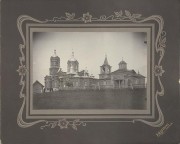 Церковь Казанской иконы Божией Матери, Новая и старая церкви. 1912 год. Фото из фондов Тобольского историко-архитектурного музея-заповедника<br>, Давыдовка, Притобольный район, Курганская область