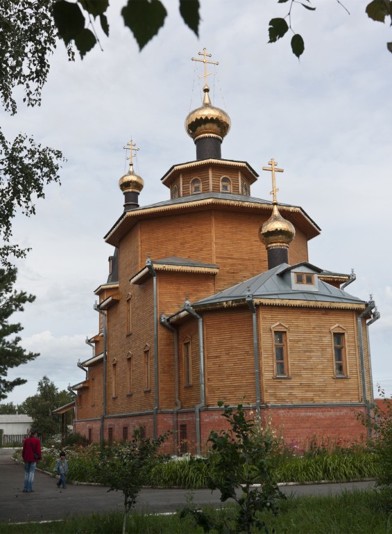 Лесниково. Церковь Сергия Радонежского. фасады