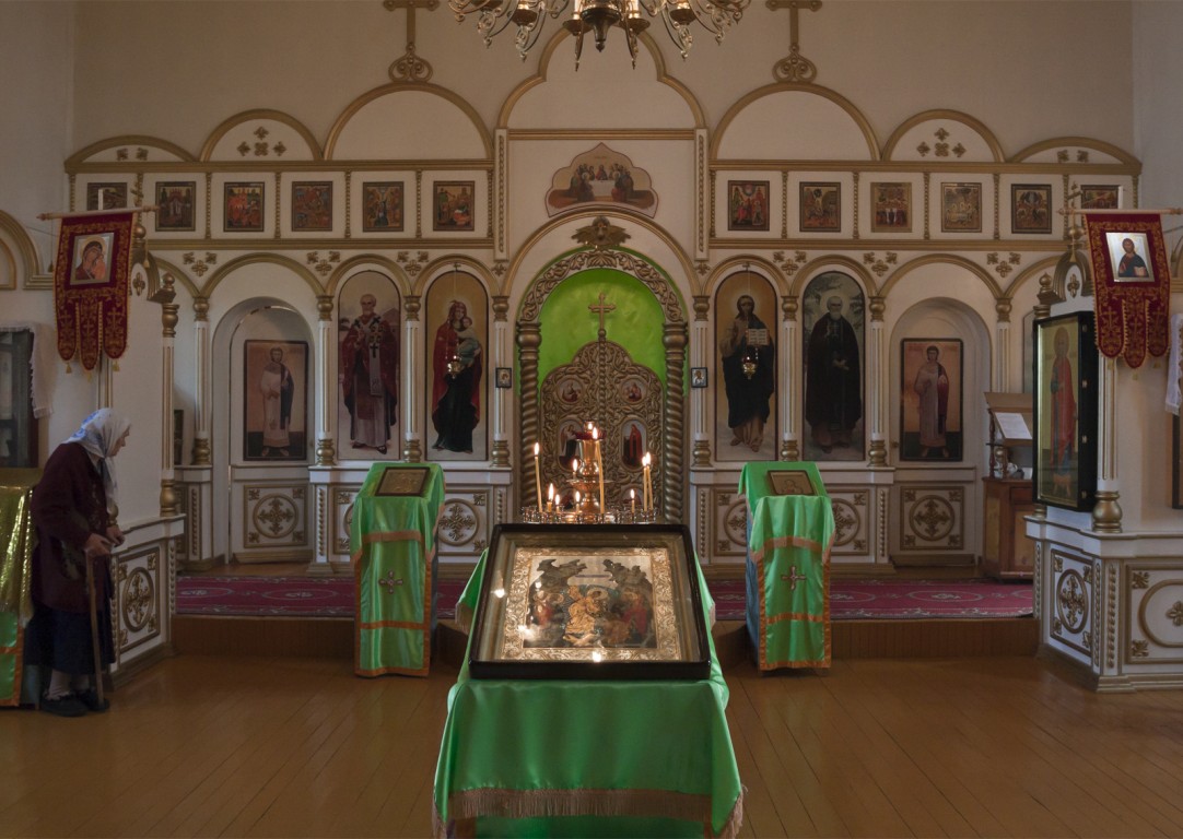 Церковь Сергия Радонежского, Лесниково (Кетовский район, Курганская область). интерьер и убранство