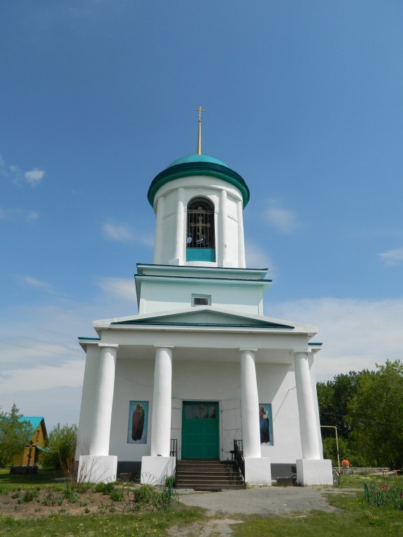 Усть-Миасское. Церковь Богоявления Господня. фасады