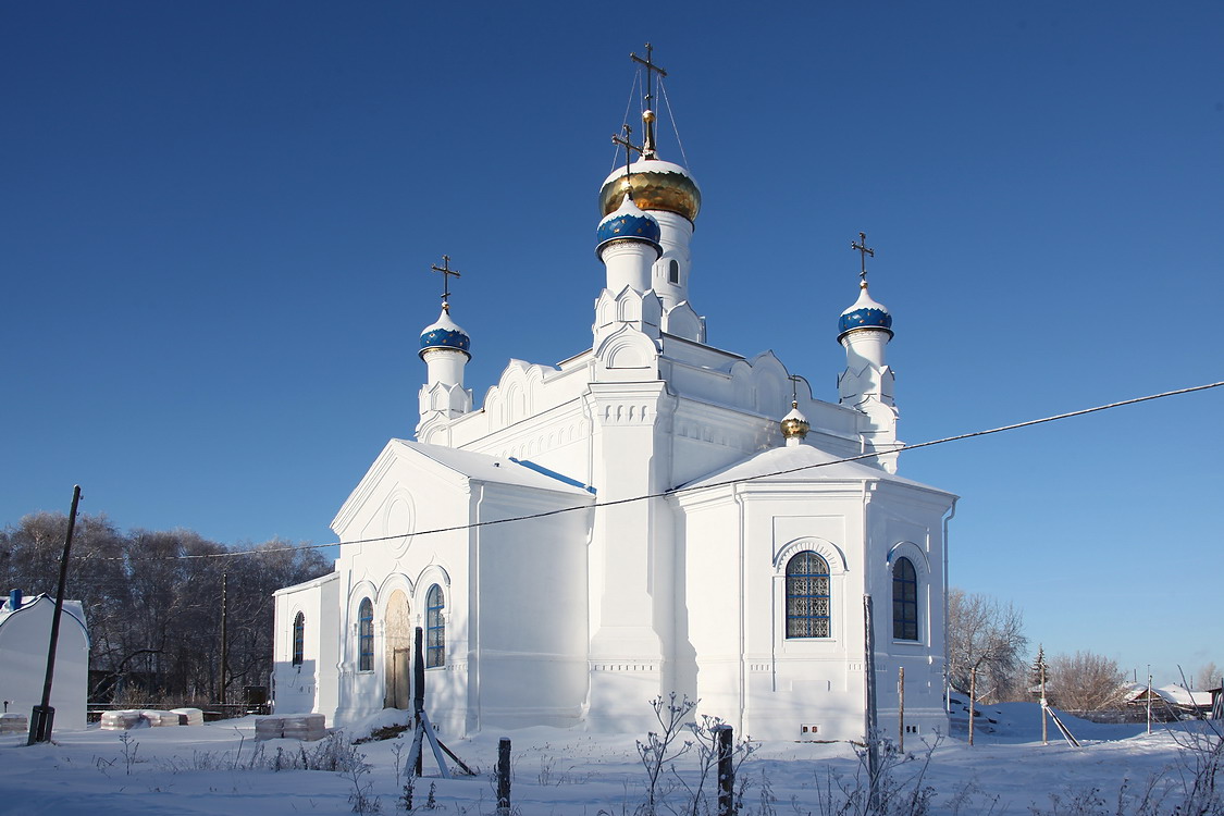 Житниковское. Церковь Михаила Архангела. фасады, Вид с юго-востока