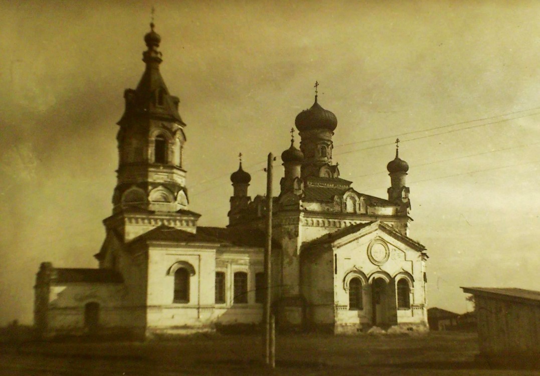 Житниковское. Церковь Михаила Архангела. архивная фотография, Старинное фото с сайта ok.ru