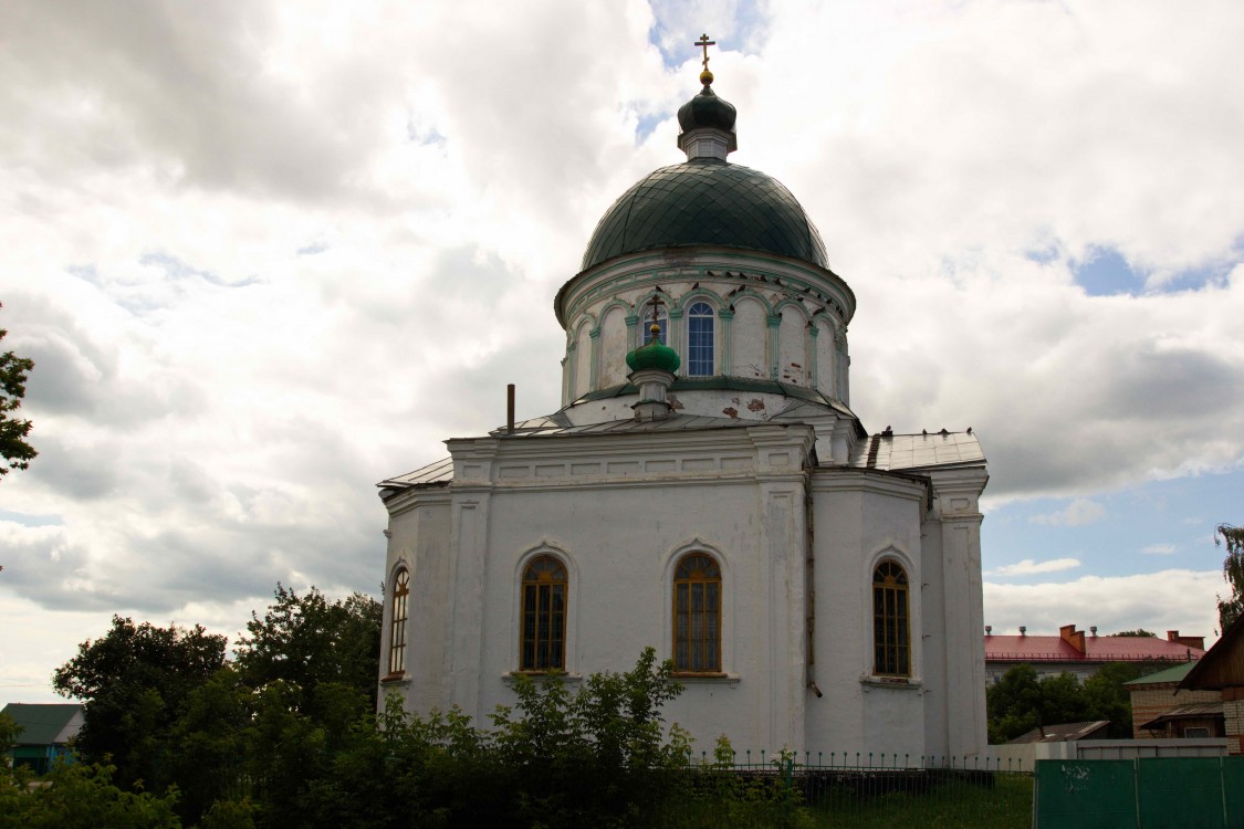 Мишкино. Церковь Троицы Живоначальной. фасады