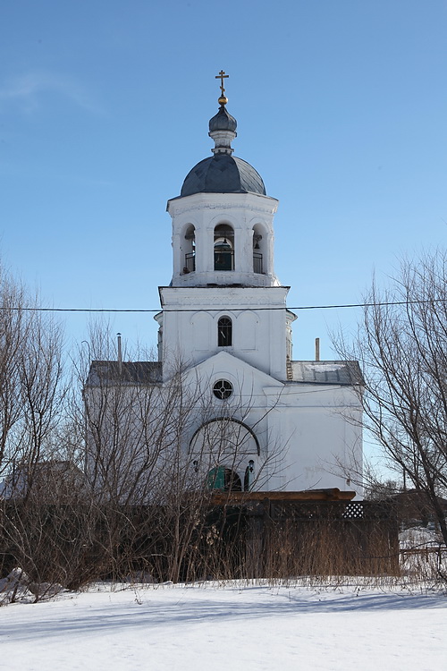 Церковь Троицы Живоначальной, Мишкино (Мишкинский район, Курганская область). фасады, Западный фасад