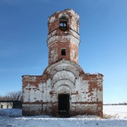 Церковь Троицы Живоначальной, Западный фасад<br>, Островное, Мишкинский район, Курганская область