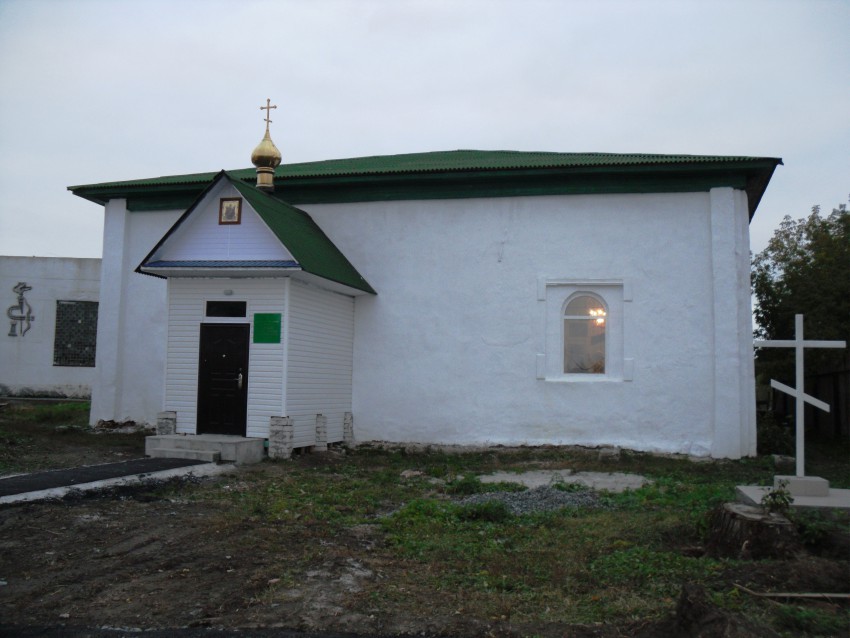 Человека Божия, церковь Алексия, Белозерское (Белозерский район, Курганская область). фасады
