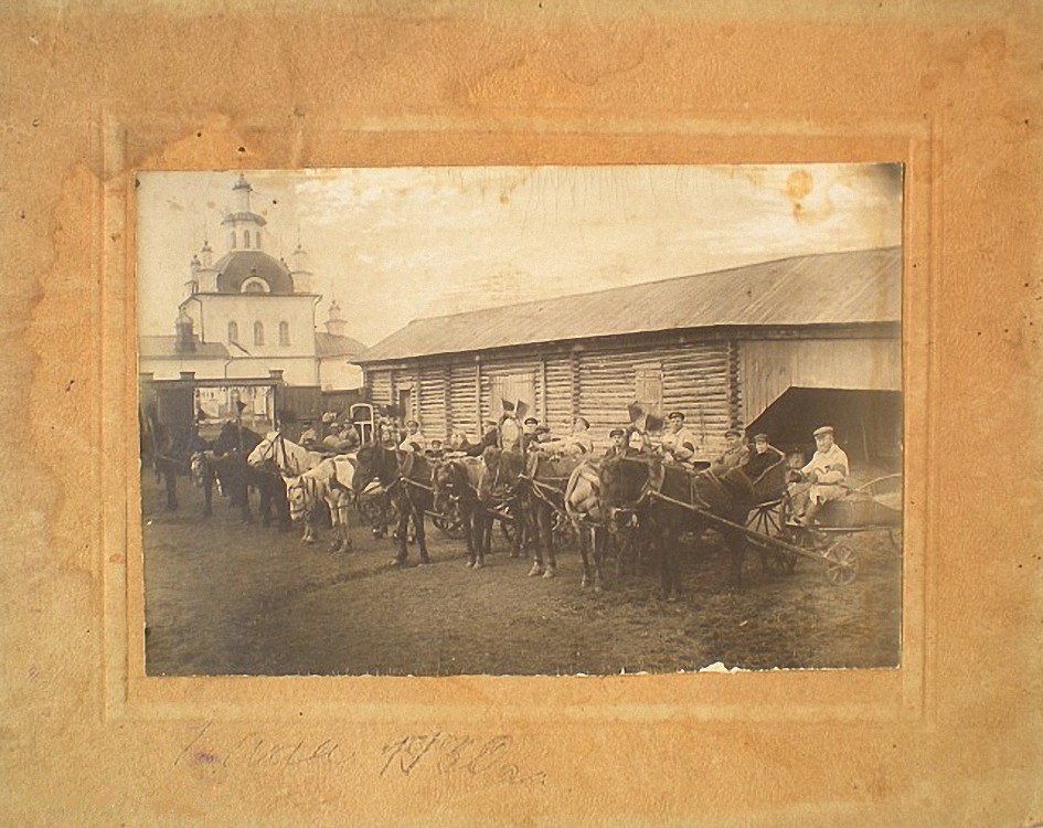 Церковь Алексия, человека Божия, Белозерское (Белозерский район, Курганская область). архивная фотография, Фото из фондов Белозерского краеведческого музея