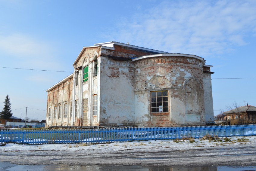 Церковь Троицы Живоначальной, Чаши (Каргапольский район, Курганская область). фасады