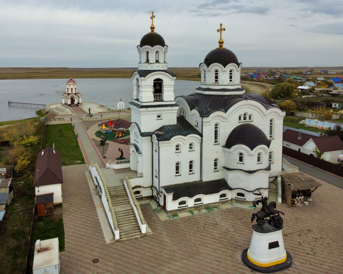 Церковь Рождества Христова (новая), Частоозерье (Частоозерский район, Курганская область). фасады