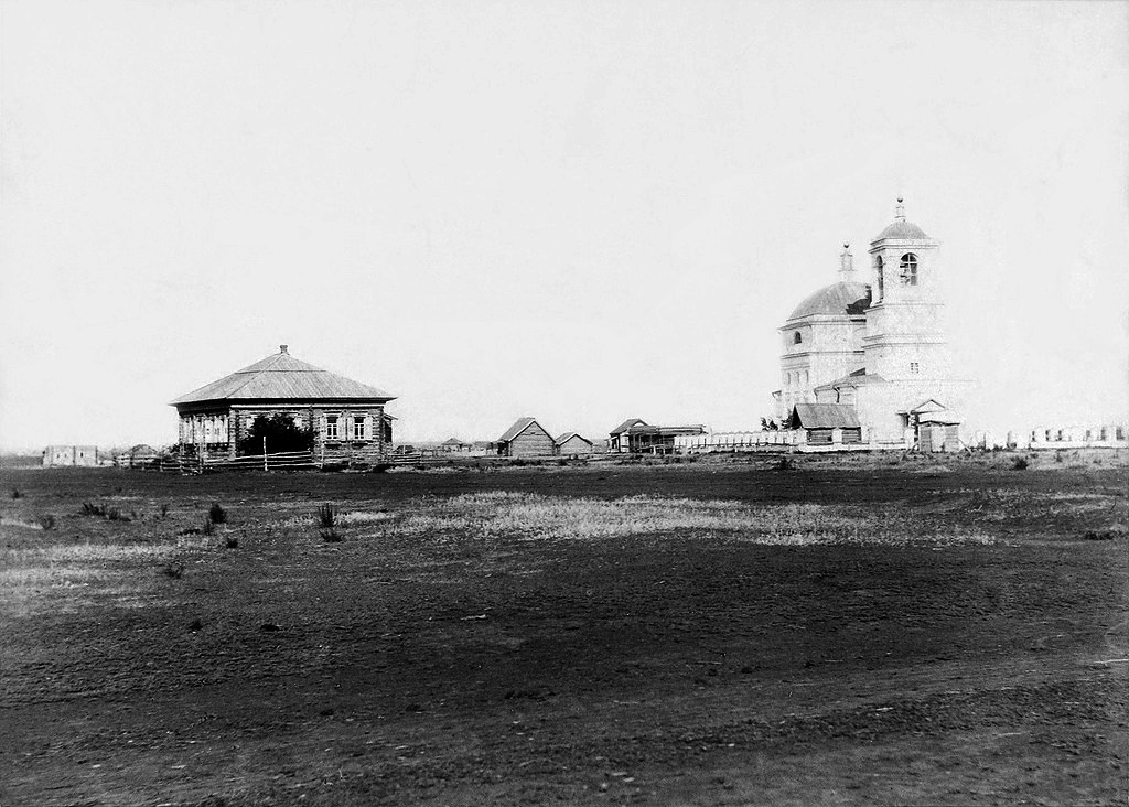 Черёмухово. Церковь Петра и Павла. архивная фотография, Фото 1895 года. Автор Алексей Кочешев