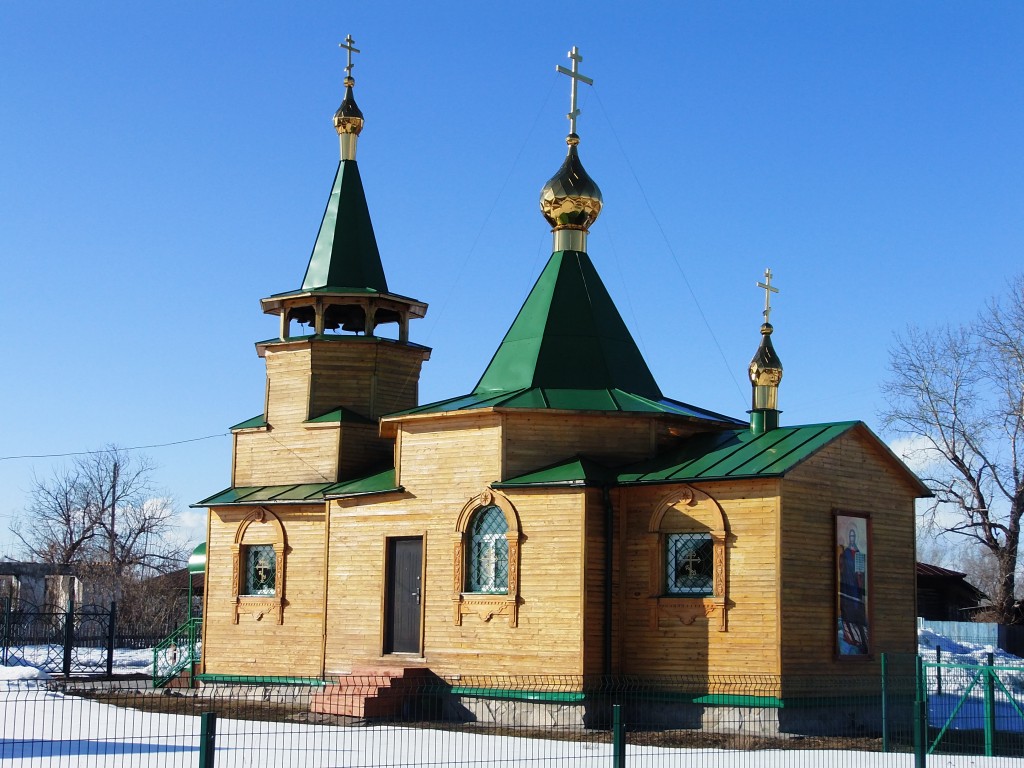 Церковь Савватия Соловецкого, Темляково (Кетовский район, Курганская область). фасады