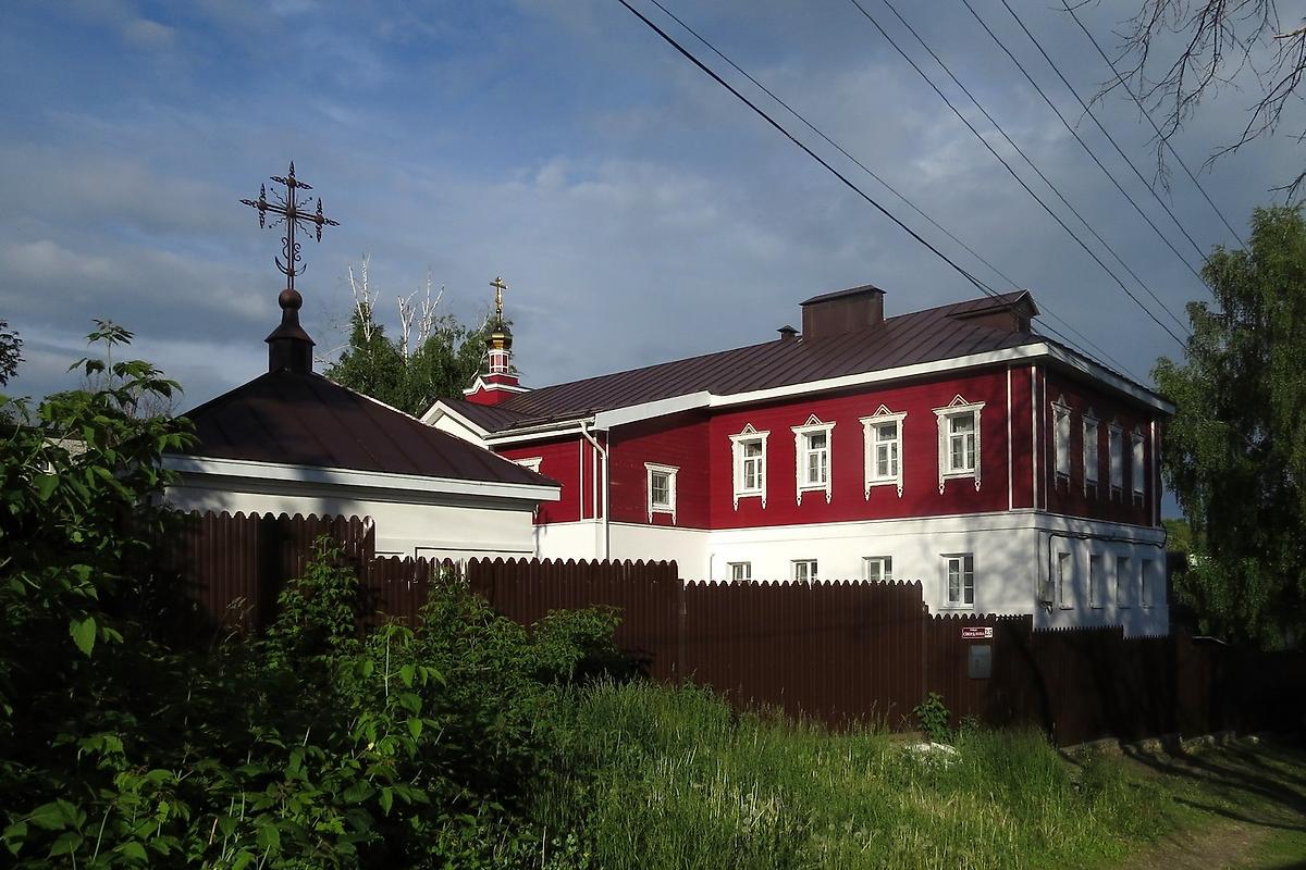Современная территория, занимаемая монашеской общиной, фасады. Казанский женский монастырь, Касимов (Касимовский район и г. Касимов, Рязанская область)