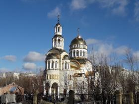 Луганск. Церковь Ксении Петербургской