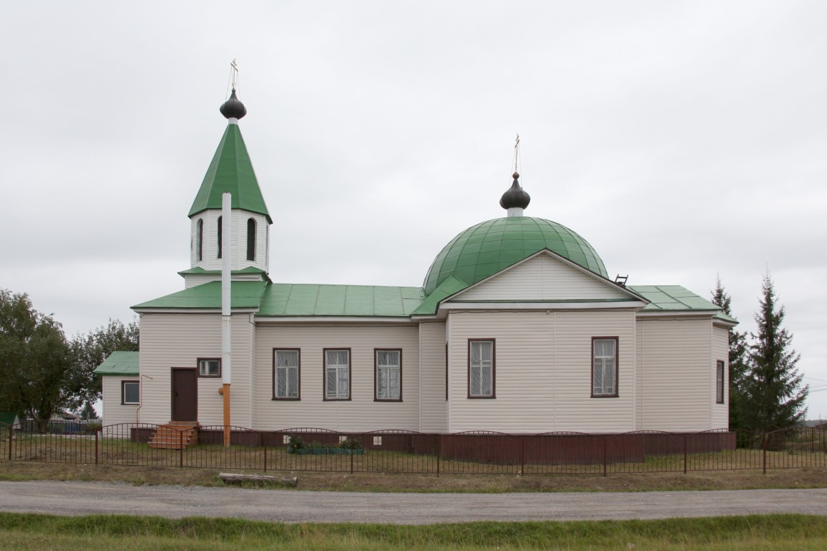 Церковь Иоанна Богослова, Шорохово (Исетский район, Тюменская область). фасады, Южный фасад
