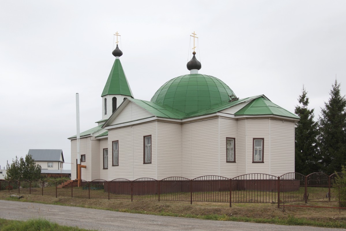 Церковь Иоанна Богослова, Шорохово (Исетский район, Тюменская область). фасады, Вид с юго-востока