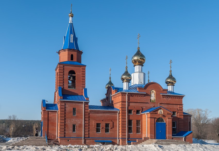 Церковь Георгия Победоносца, Заводоуковск (Заводоуковский городской округ, Тюменская область). фасады